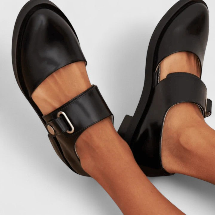 Rolande | Escarpins Noirs Élégants