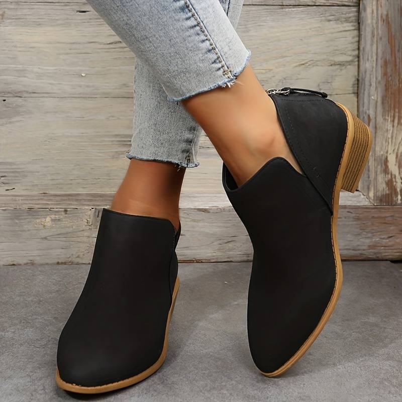 Alverine | Bottines Épurées Semelle Souple