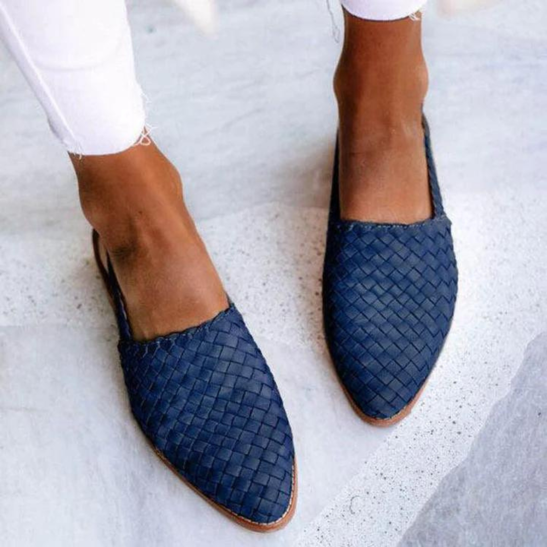 Donna | Ballerines Tressées Légères pour Femme