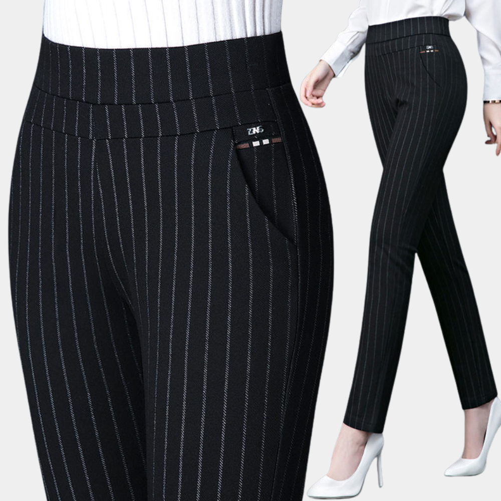 Ivana | Pantalon Extensible Ajusté pour Tenue Soignée