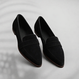 Perrine | Mocassins Plats à Bout Élancé