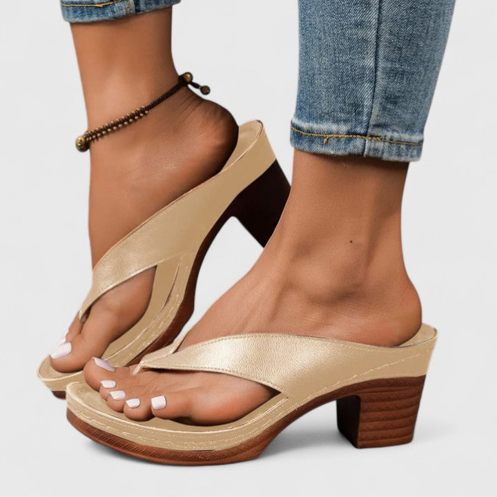 Jazrielle | Sandales à Talon Ouvertes