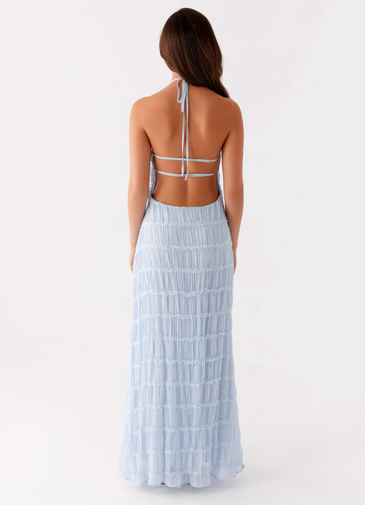 Juliette | Robe Longue Halter Dos Nu