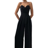 Isabelle | Combinaison Bustier Jambes Larges