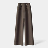 Faustine | Pantalon Large Taille Haute