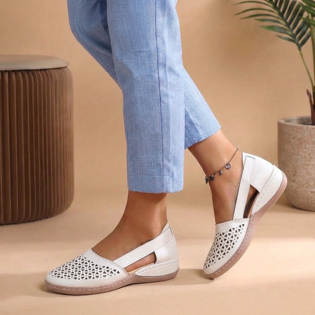 Nora | Chaussures Ajourées à Enfiler