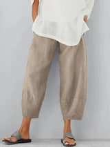 Eugénie | Pantalon Lin Coupe Détendue