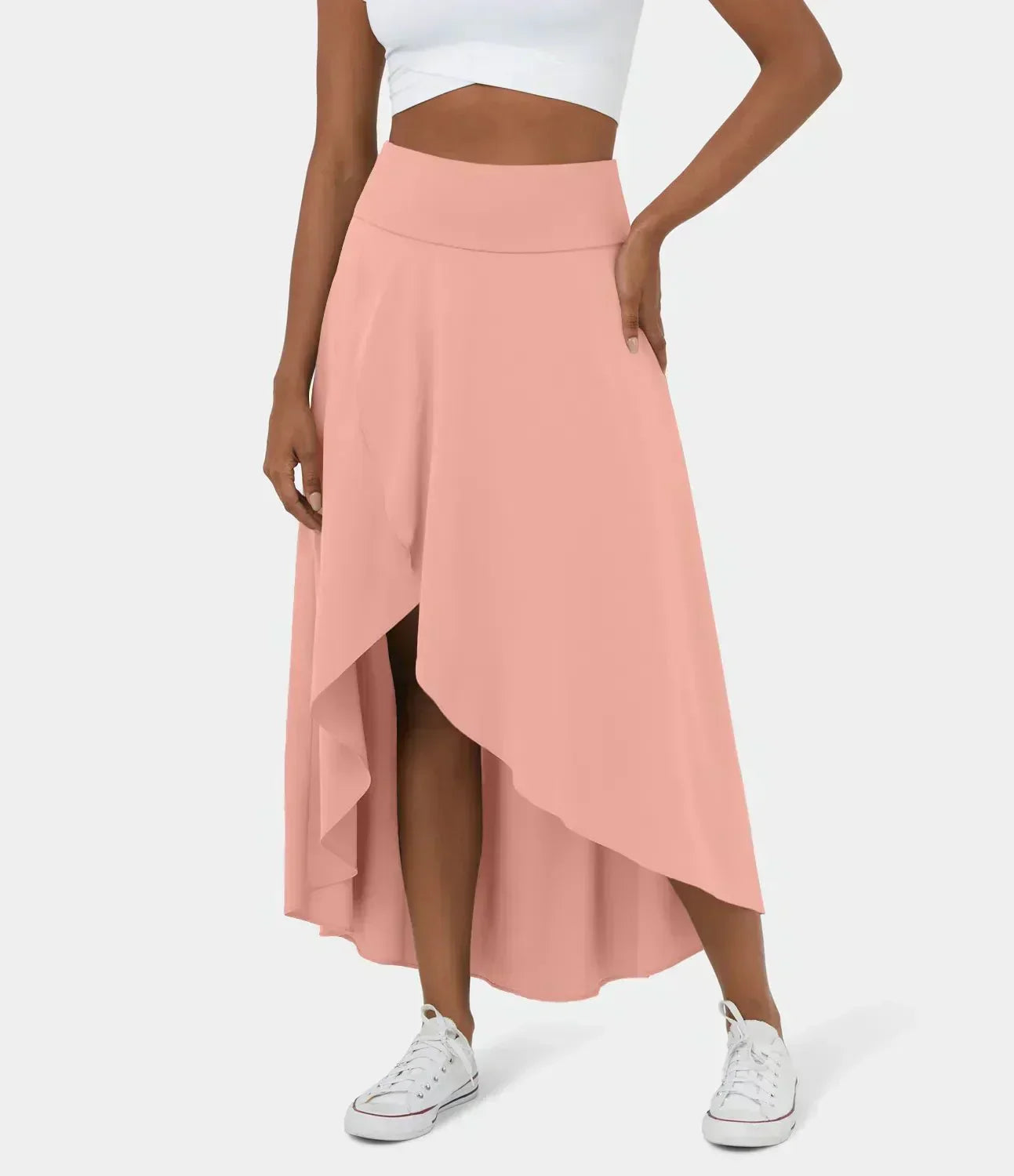 Évelyne | Jupe Maxi Fluide en Maille
