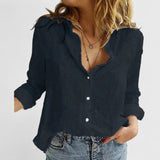 Harper | Chemise en Lin Col Revers