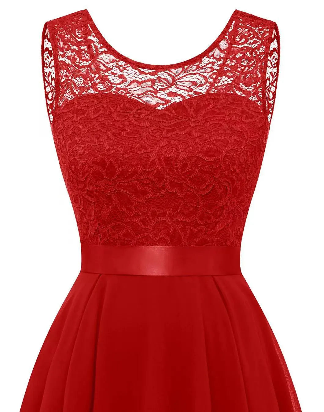 Berthilde | Robe Midi Asymétrique Sans Manches