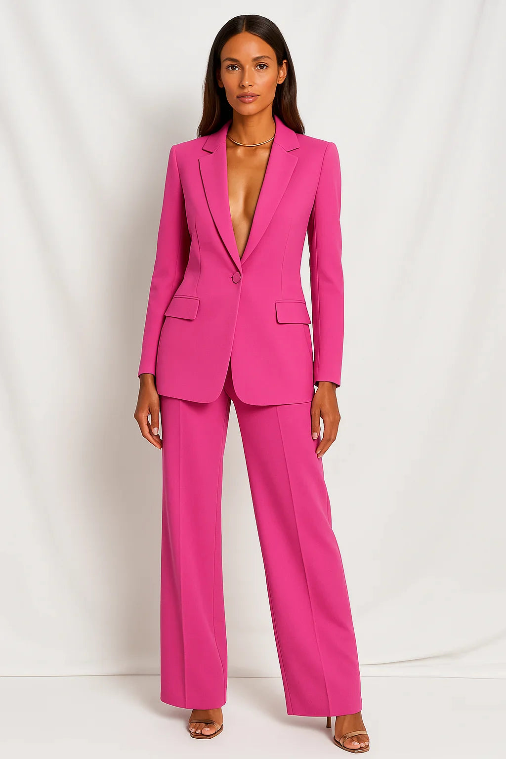 Monique | Ensemble Blazer Pantalon pour Tenue Soignée