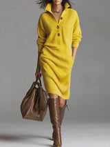 Colette | Robe Pull Femme Chic à Coupe Confortable
