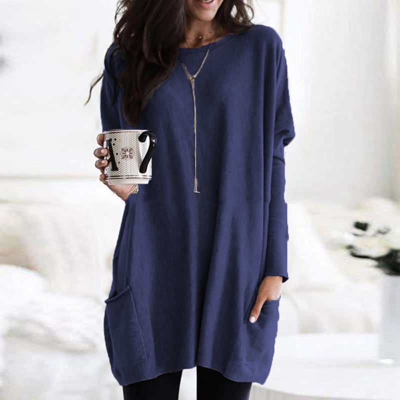 Brunelle | Robe Pull Col Rond Coupe Oversize