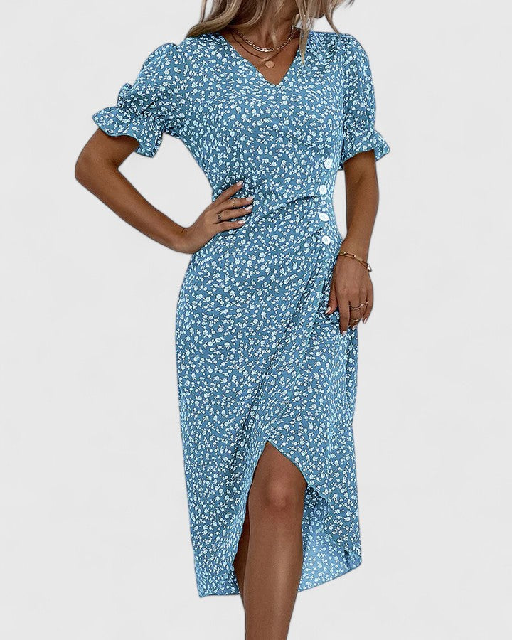 Liora | Robe Longue d’Été Fluide Confort