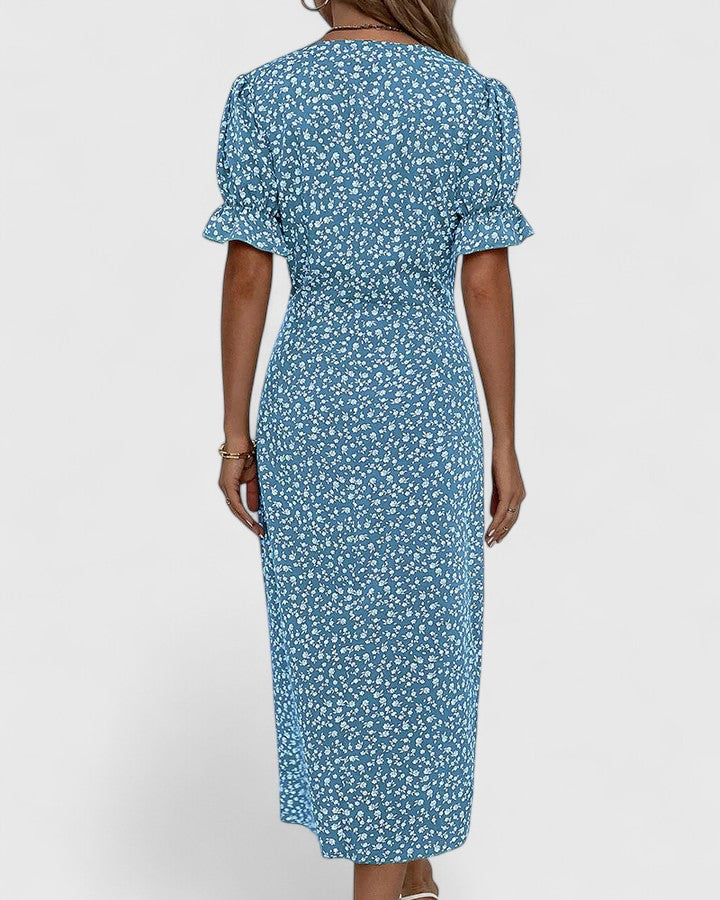 Liora | Robe Longue d’Été Fluide Confort