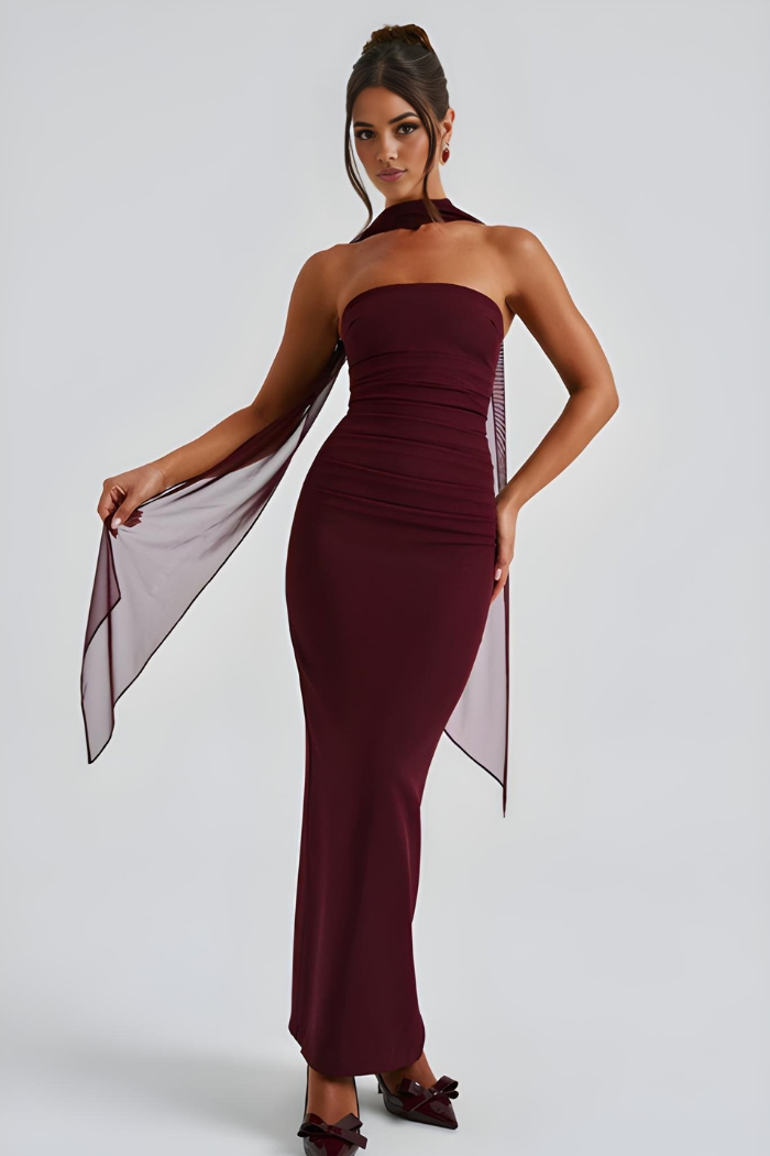 Valériane | Robe Longue Bustier de Soirée