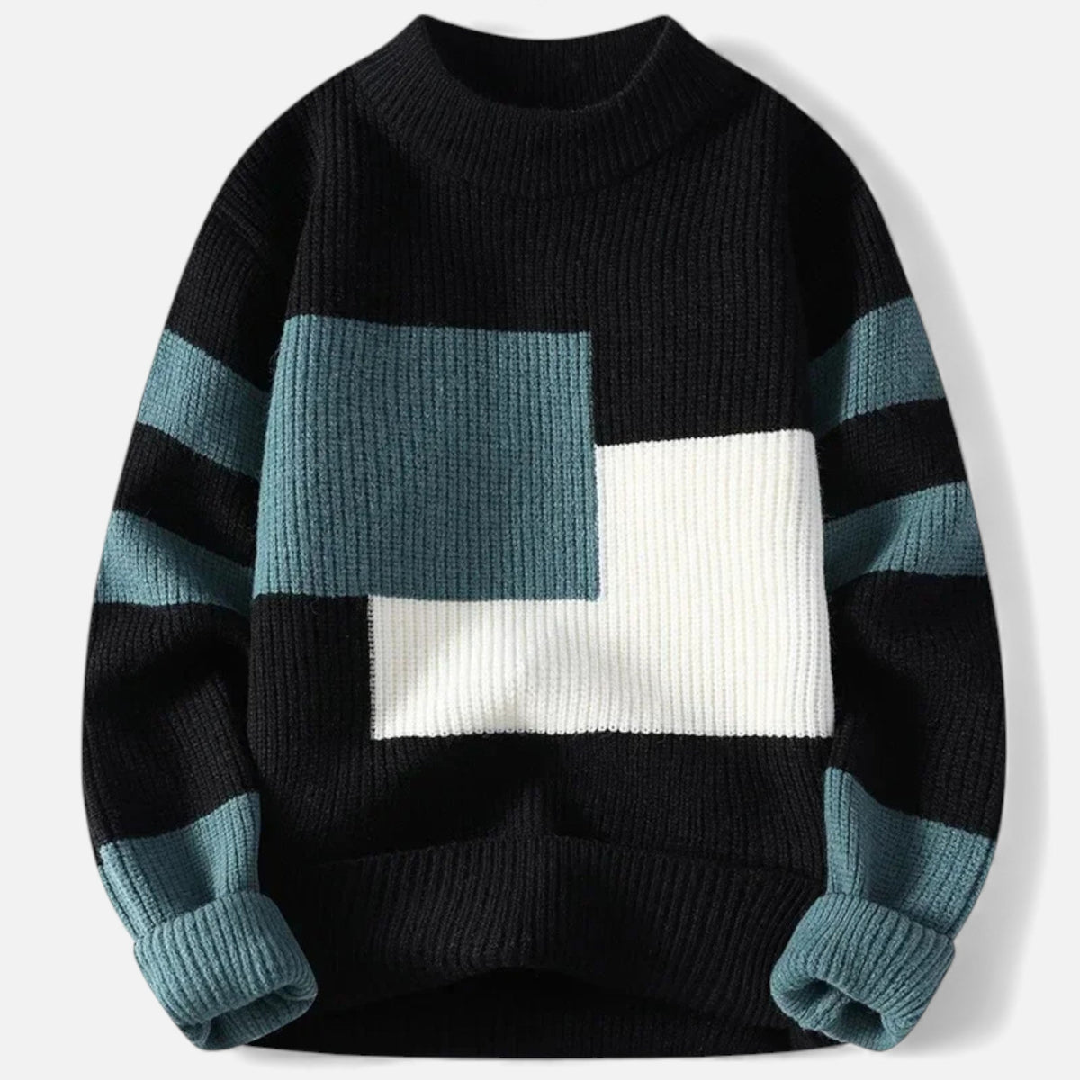 Lysandre | Pull Maille Torsadée Col Rond