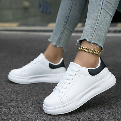 Éliane | Baskets Blanches Décontractées