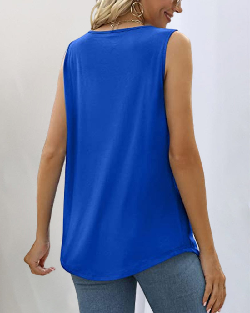 Lina | Debardeur Femme Uni Confortable