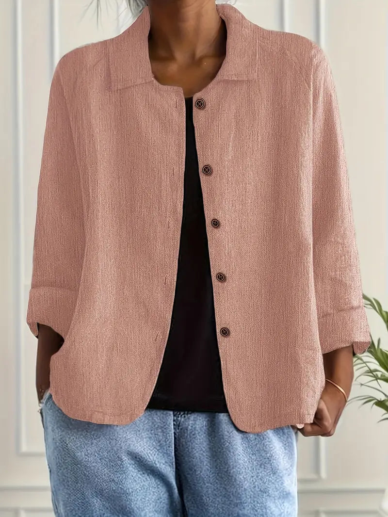 Isabelle | Chemise Légère Manches Longues