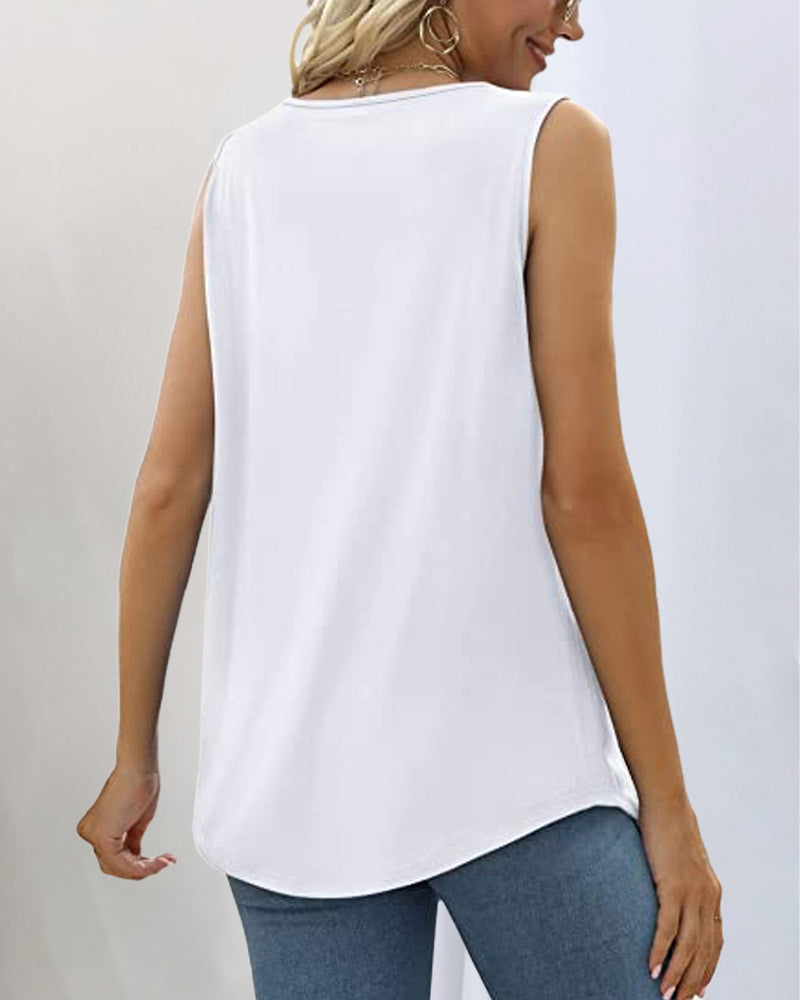 Lina | Debardeur Femme Uni Confortable