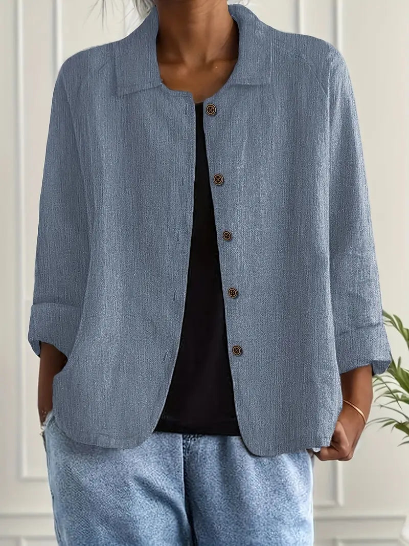 Isabelle | Chemise Légère Manches Longues