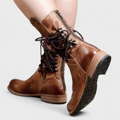 Elzévane | Bottines Élégantes Mi-Mollet