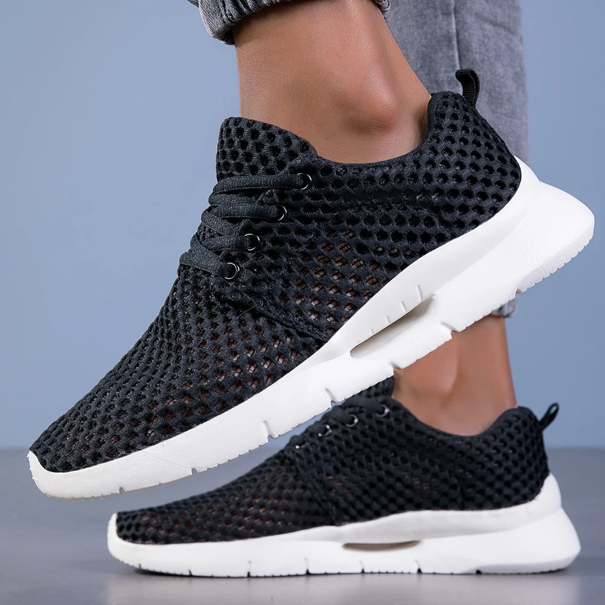 Odalie | Baskets en Maille Respirante