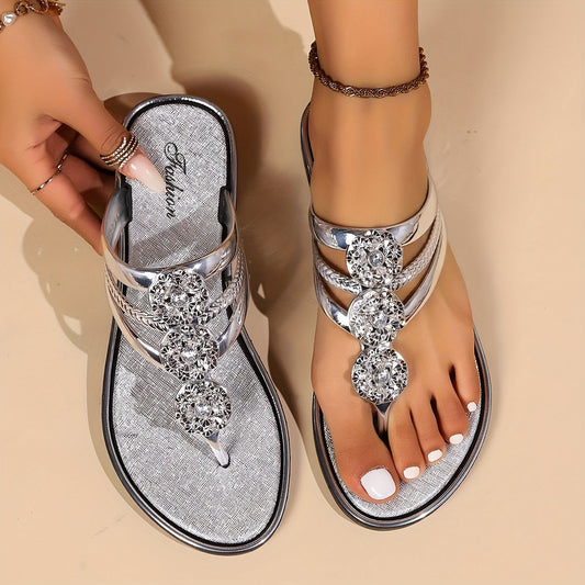 Albine | Sandales Bijoux à Enfiler pour Soirée d’Été