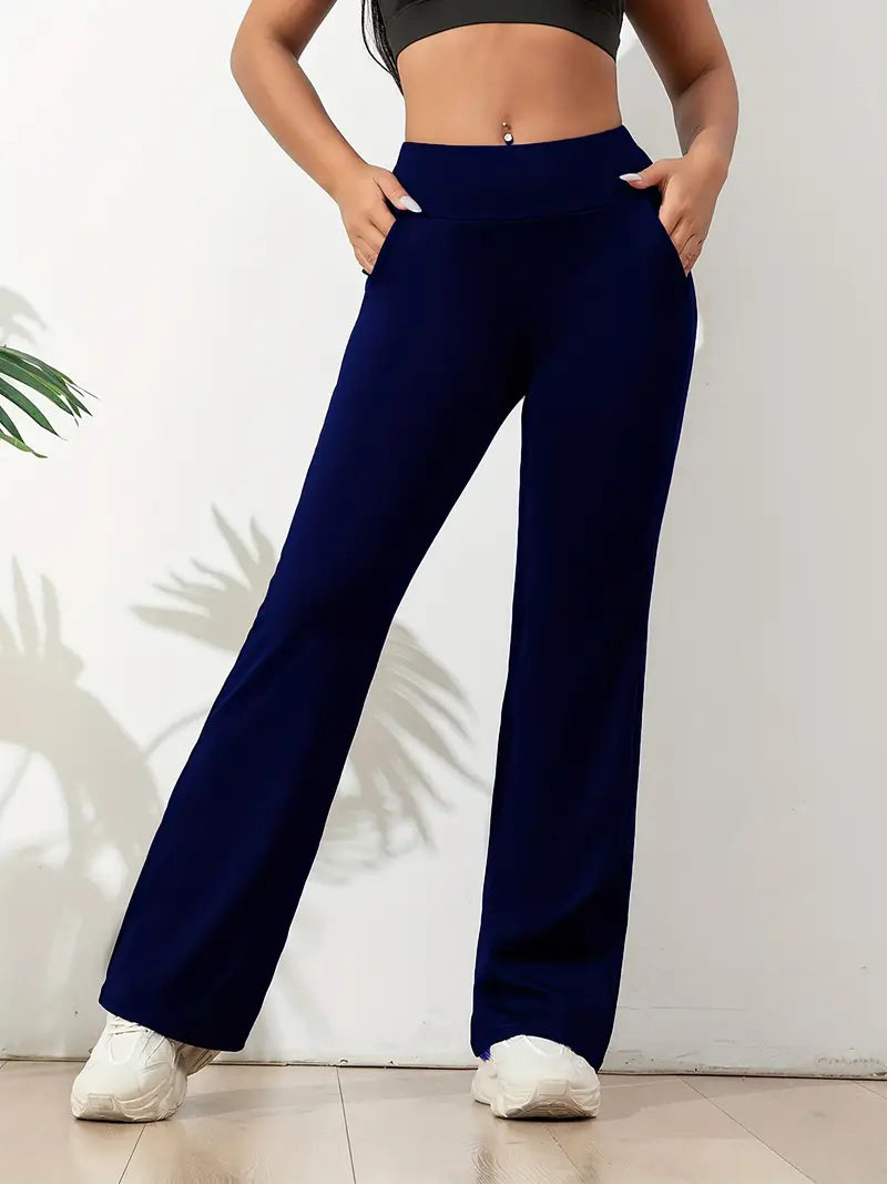 Judith | Pantalon Souple Taille Haute pour Détente