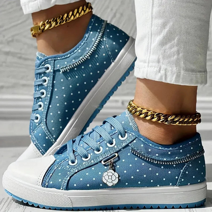Manon | Baskets Souples Denim