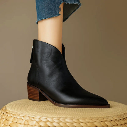 Reyvane | Bottines en Cuir Souple