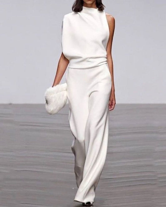 Solène | Combinaison Chic Sans Manches