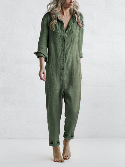 Clotilde | Combinaison Utilitaire Boutonnée