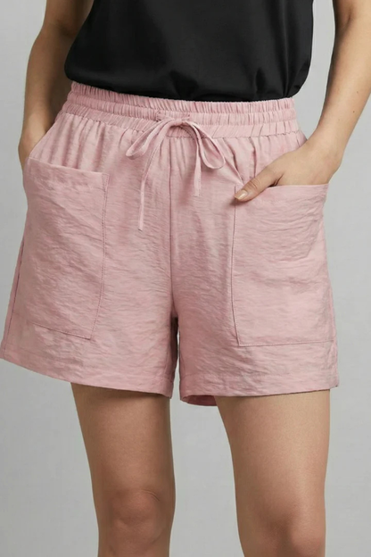 Adèle | Short Fluide Taille Élastique