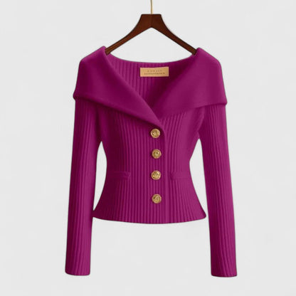 Clélia | Gilet Long Maille Douce