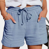 Maya | Short Fluide Taille Haute pour Été