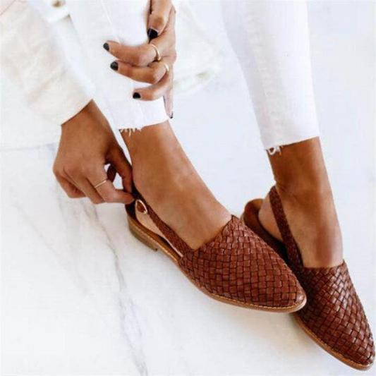 Donna | Ballerines Tressées Légères pour Femme