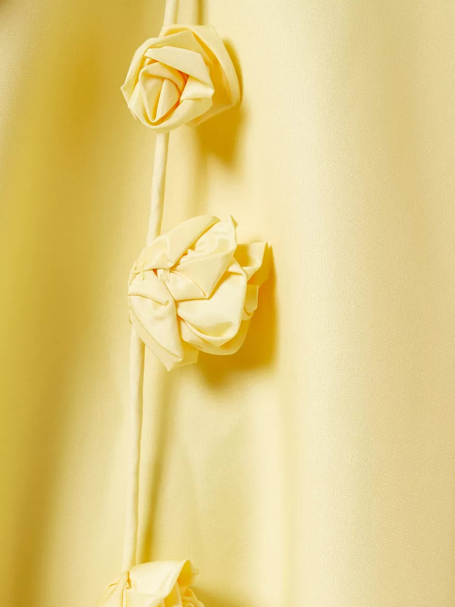 Lillian | Robe Courte Florale Asymétrique