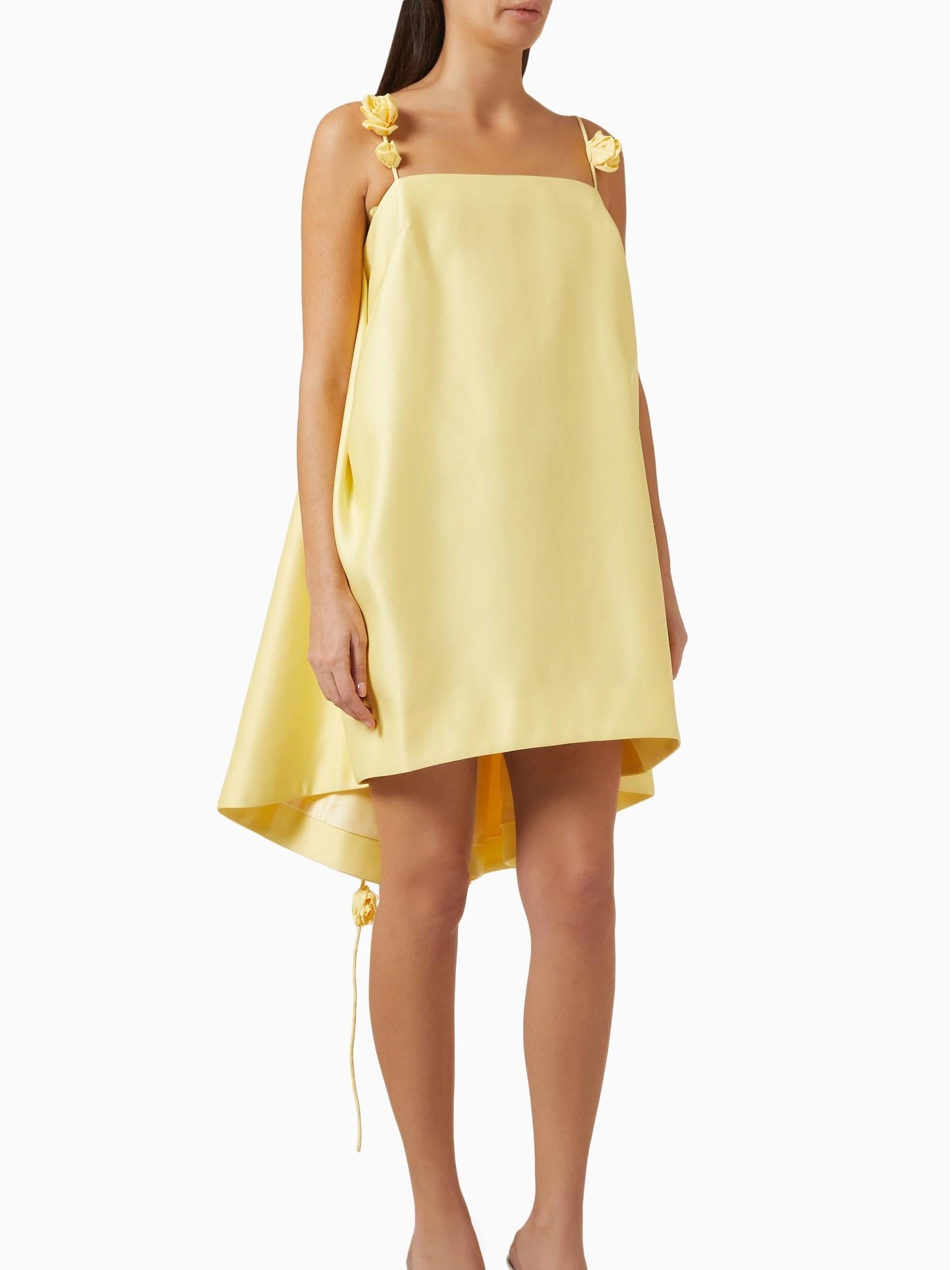 Lillian | Robe Courte Florale Asymétrique