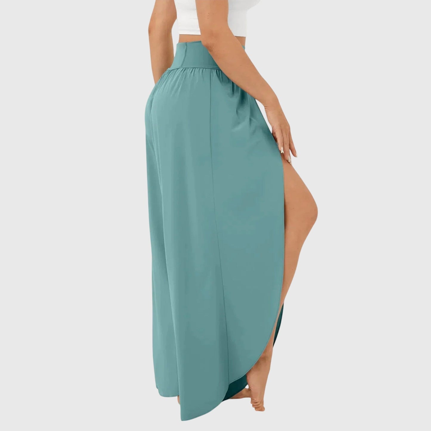 Ariane | Pantalon Jupe Fluide Léger pour Été