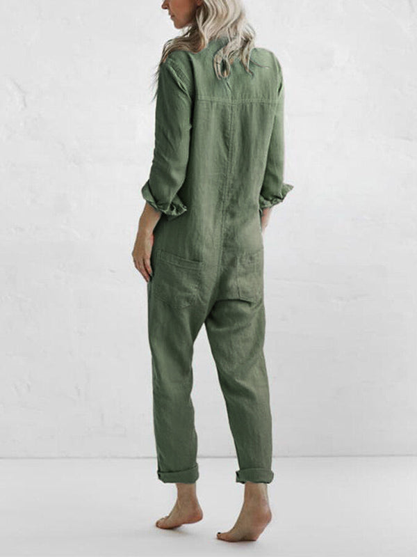 Clotilde | Combinaison Utilitaire Boutonnée