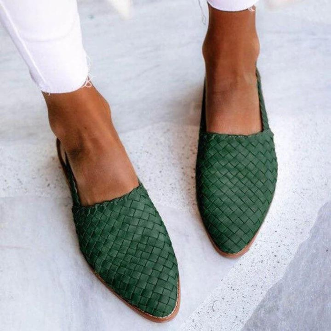 Donna | Ballerines Tressées Légères pour Femme