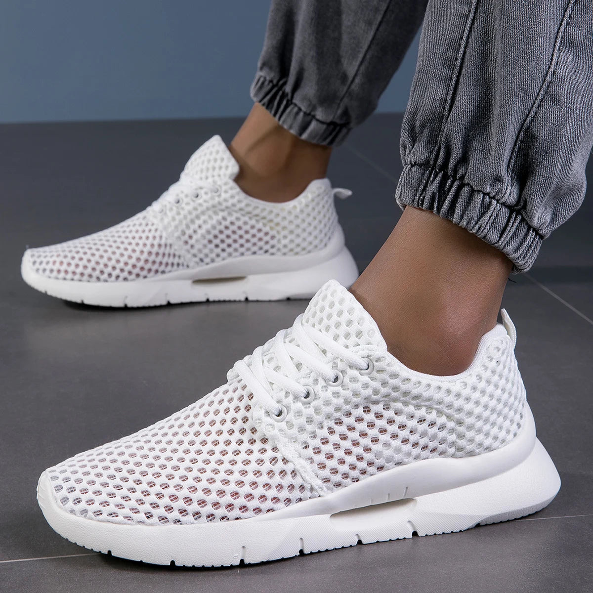 Odalie | Baskets en Maille Respirante
