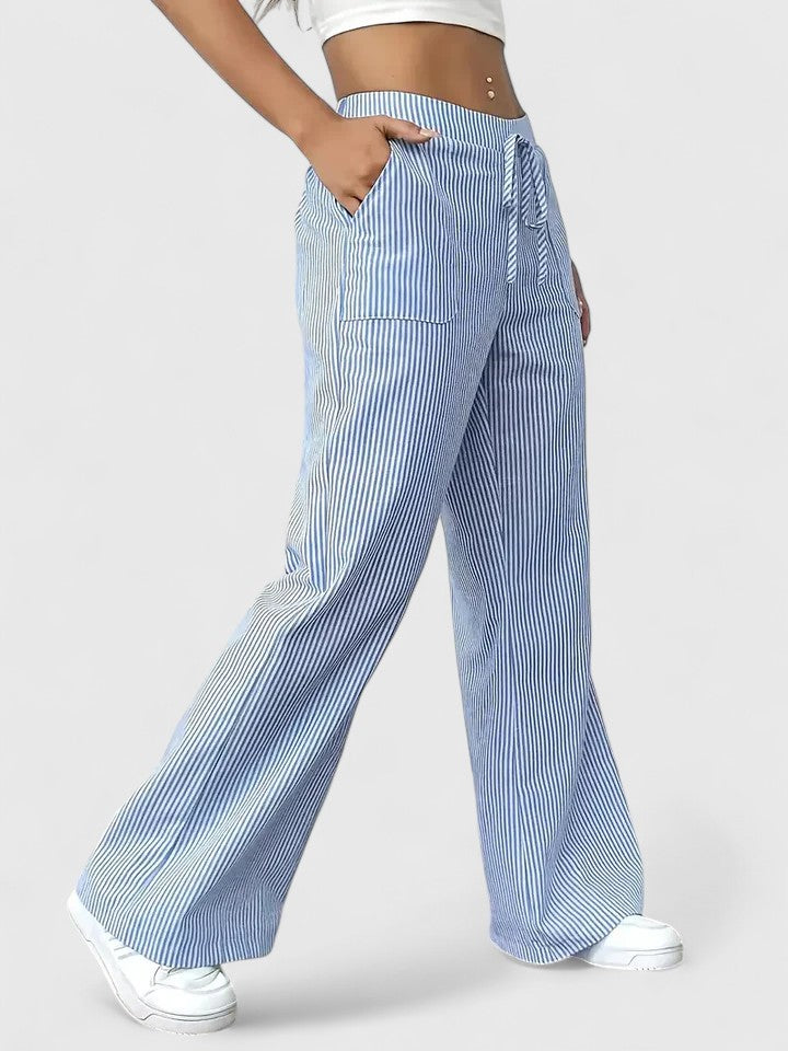 Jennifer pantalon fluide confortable pour l’été