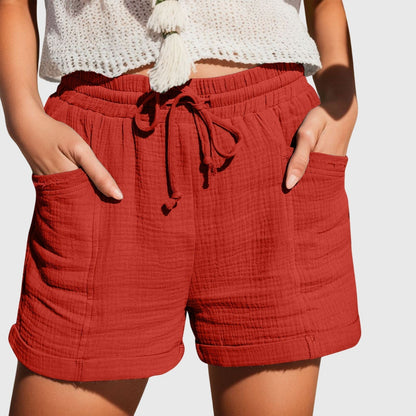 Maya | Short Fluide Taille Haute pour Été