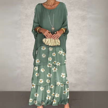 Élodie | Robe Longue Fluide pour Cérémonies