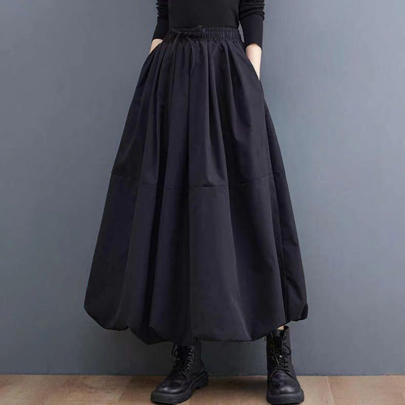 Hortense | Jupe Maxi Évasée à Taille Haute