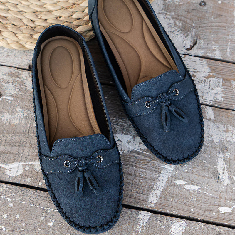 Reagan | Ballerines à Nœud Chic pour Femme