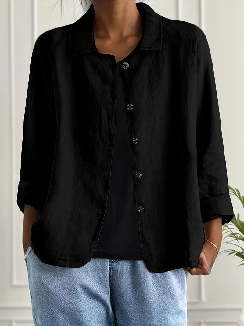 Isabelle | Chemise Légère Manches Longues